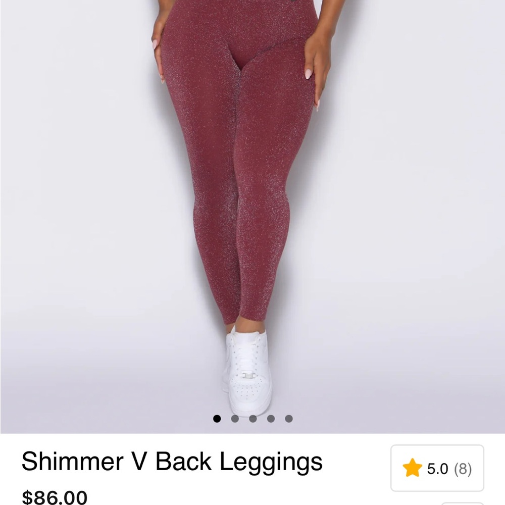 Bombshell Burgundy Sports Bra and Leggings Set